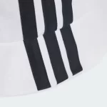 ADIDAS 3 Stripe Bucket Hat White 03