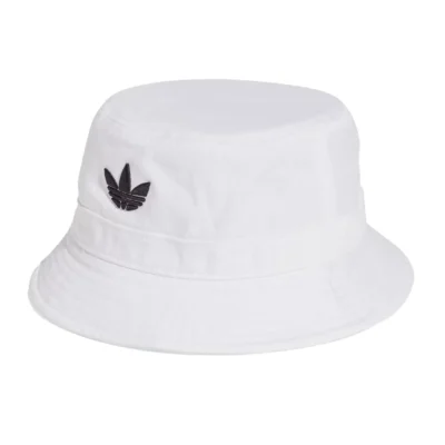 ADIDAS Adicolor Trefoil Bucket Hat White 01