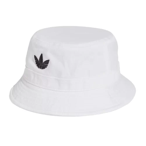 ADIDAS Adicolor Trefoil Bucket Hat White 01