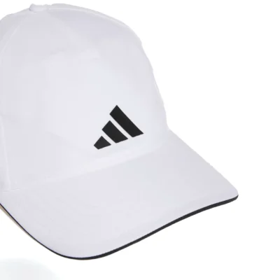 ADIDAS Aero Ready B-Ball Cap White 02