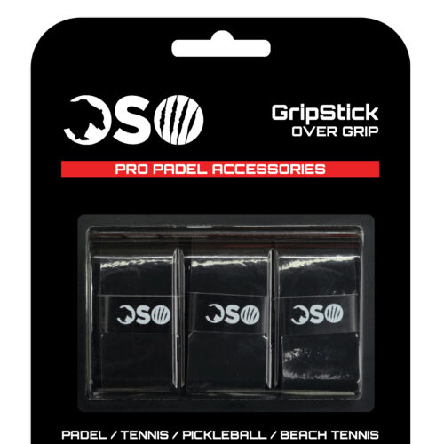 Blister OSO Padel GripStick Negro 3 Overgrip