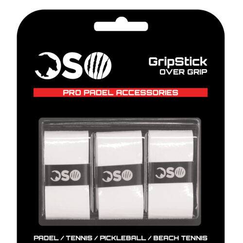Blister OSO Padel GripStick Blanco 3 Overgrip