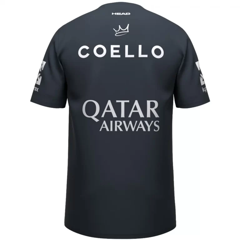 Head Arturo Coello Sponsors Padel T-Shirt Navy 02