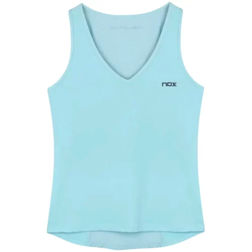 NOX Pro Women's Padel Tank Top Sky Blue 01