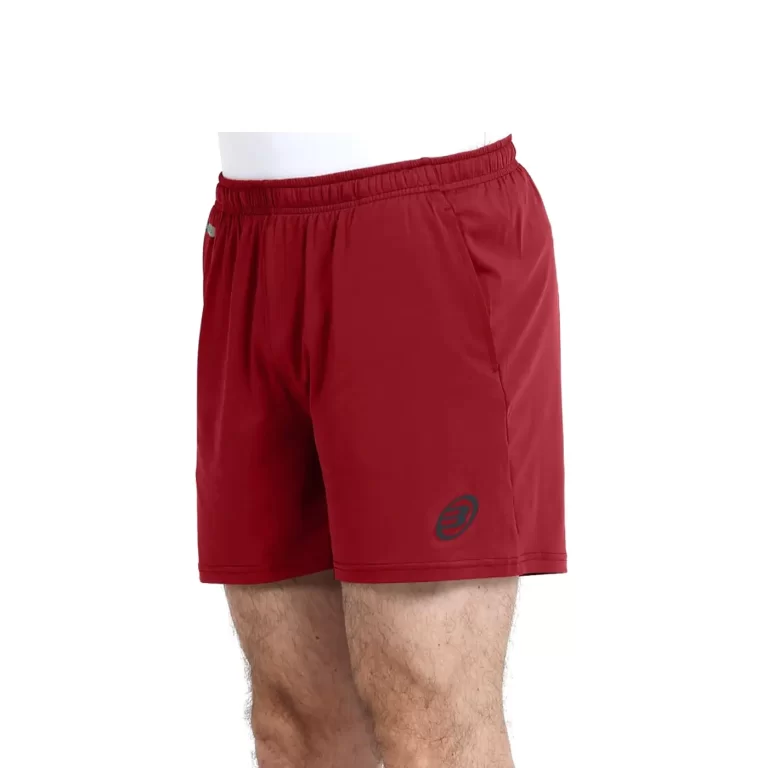 Pantalon Corto Bullpadel Meis 25V Cereza 03