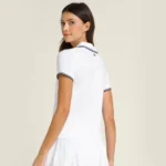 WILSON Club Polo Women Padel Shirt White 03