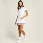 WILSON Club Polo Women Padel Shirt White 06