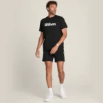 WILSON Graphic Padel T-Shirt Black 06