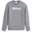 WILSON Padel Parkside Crew Neck Sweatshirt Grey 01