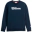 WILSON Padel Parkside Crew Neck Sweatshirt Navy 01