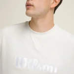 WILSON Padel Parkside Crew Neck Sweatshirt Sandrift 02