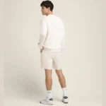 WILSON Padel Parkside Crew Neck Sweatshirt Sandrift 05