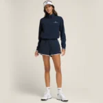 Wilson Davenport Woven Women Popover Navy 04