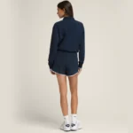 Wilson Davenport Woven Women Popover Navy 06