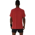 ASICS Court SS Padel Shirt Red 02