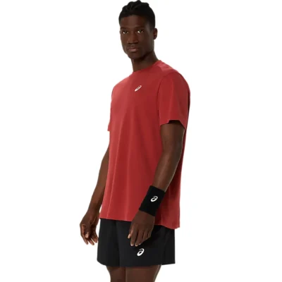 ASICS Court SS Padel Shirt Red 03