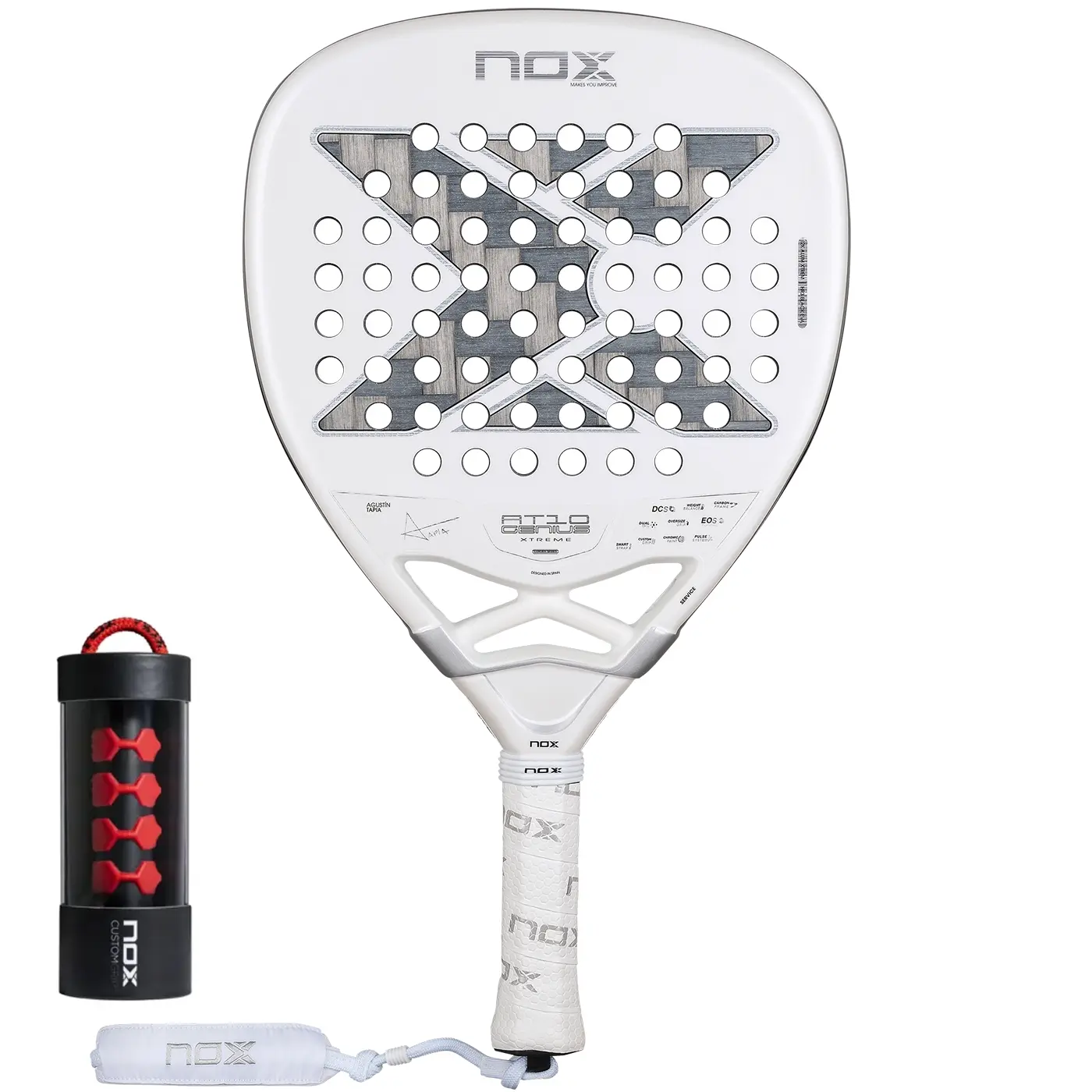 thumbnail image 2 of Pala Padel NOX AT10 Genius Xtreme 12K Agustin Tapia 2026 - Padel Zoco 2 of 10