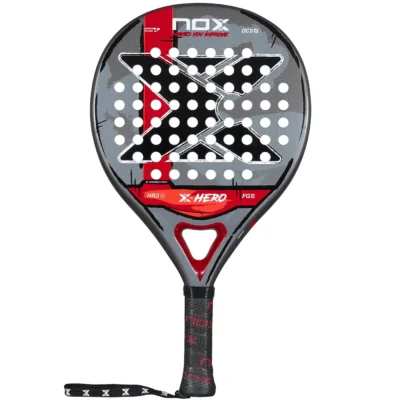 NOX X-Hero Red 2026 Padel Racket 01