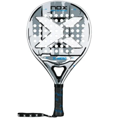 NOX X-Hero White 2026 Padel Racket 01