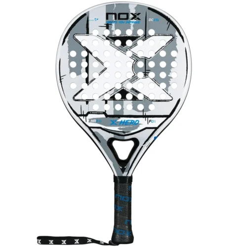 NOX X-Hero White 2026 Padel Racket 01