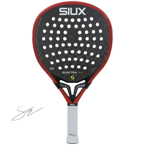 Siux Electra Pro 2026 Padel Racket Fire Red 01