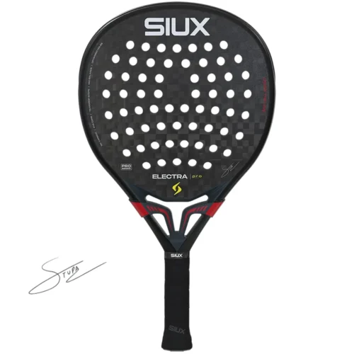 Siux Electra Pro 2026 Padel Racket Shadow Red 03