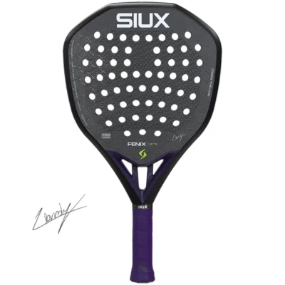 Siux Fenix Pro 2026 Padel Racket Leo Augsburguer Black 007