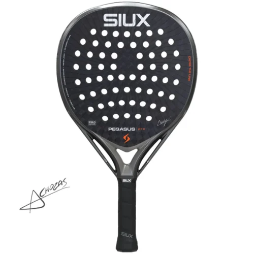 Siux Pegasus Pro 2026 Padel Racket Alex Chozas Grey 01