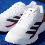 ADIDAS Courtquick Padel Shoes 2026 White Orange 09