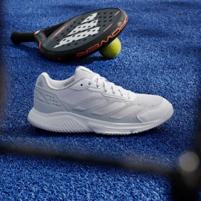 ADIDAS Courtquick Padel Shoes 2026 White Silver 02