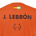 BABOLAT Réplica Juan Lebrón Padel Shirt Red Orange 2026 02
