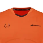 BABOLAT Réplica Juan Lebrón Padel Shirt Red Orange 2026 03