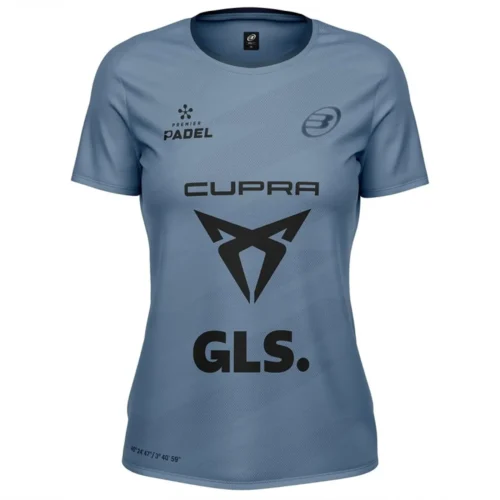 BULLPADEL Pinatar Bea González Padel Shirt Atomic Blue 01