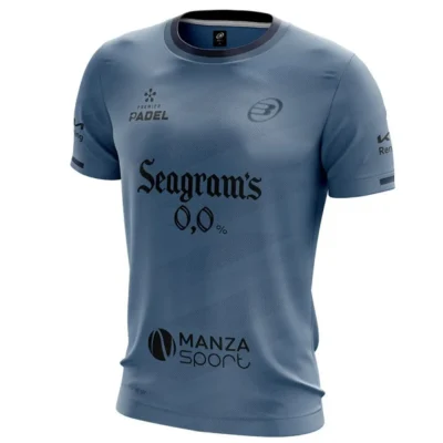 BULLPADEL Prior Padel Shirt Atomic Blue 01