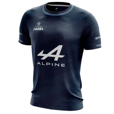 BULLPADEL Prior Padel Shirt Navy Blue 02