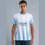 NOX Sponsors AT10 Agustín Tapia Padel T-Shirt Light Blue 05