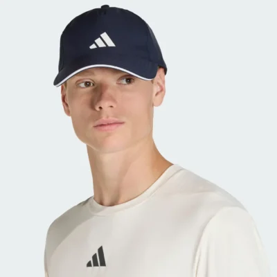 ADIDAS Aeroready B-Ball Cap Ink Blue 01