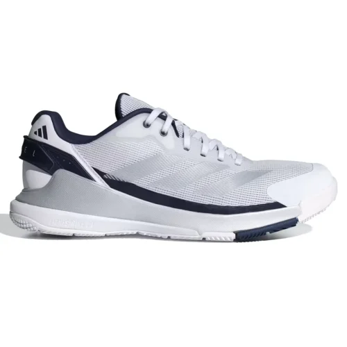 ADIDAS Crazyquick Padel Shoes Silver Metallic Dark Blue 01