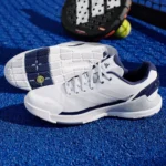 ADIDAS Crazyquick Padel Shoes Silver Metallic Dark Blue 03
