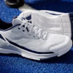 ADIDAS Crazyquick Padel Shoes Silver Metallic Dark Blue 10