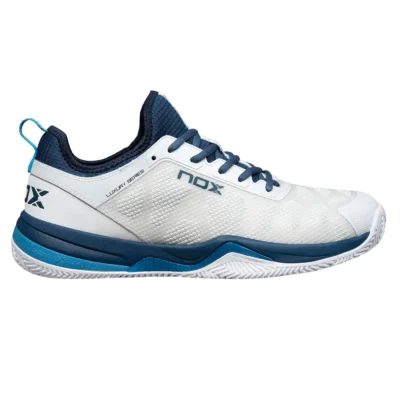 Nox Padel Shoes Nerbo White Swedish Blue 02
