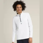 WILSON Elevate Performance Half Zip Pullover Padel Top 01