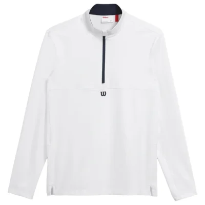 WILSON Elevate Performance Half Zip Pullover Padel Top 10