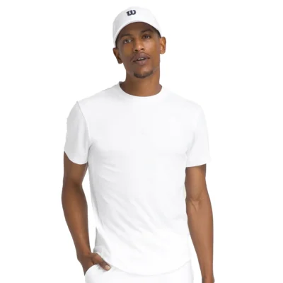 WILSON Everyday Performance Padel T-Shirt White 01