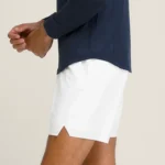 WILSON Tournament Padel Short V2 Unlined Bright White 02