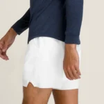 WILSON Tournament Padel Short V2 Unlined Bright White 03