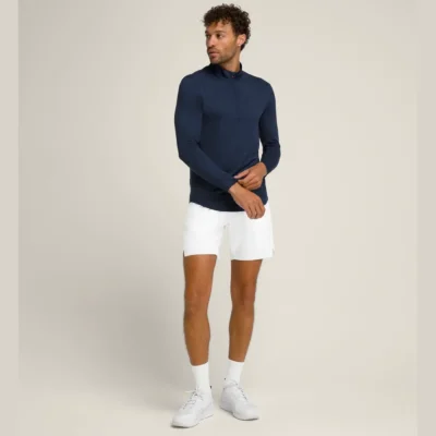 WILSON Tournament Padel Short V2 Unlined Bright White 06