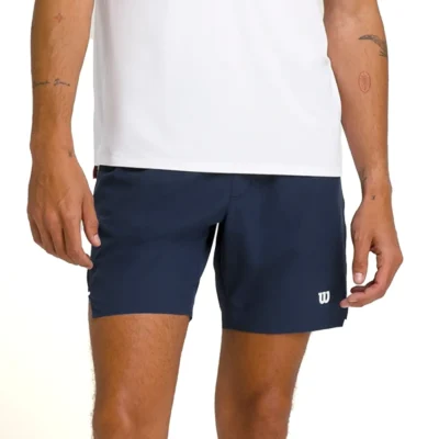 WILSON Tournament Padel Short V2 Unlined Classic Navy 01