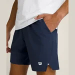 WILSON Tournament Padel Short V2 Unlined Classic Navy 05