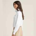 WILSON Women W Davenport Woven Popover 02
